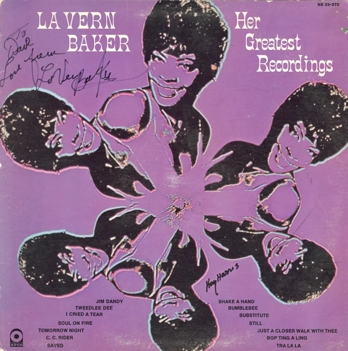 LaVern Baker autograph