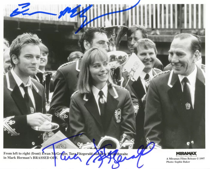 Brassed Off autograph