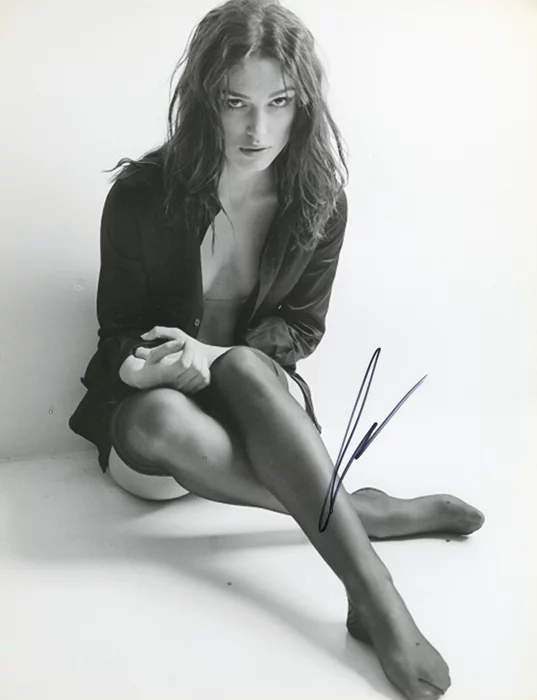 Keira Knightley autograph