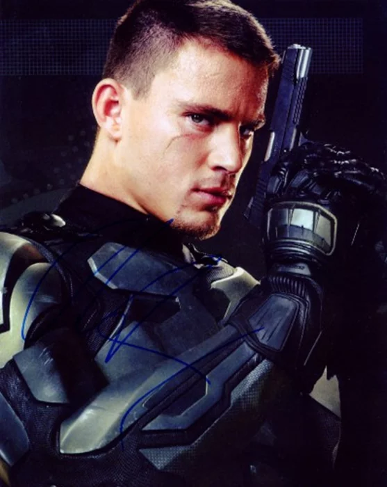 Channing Tatum autograph