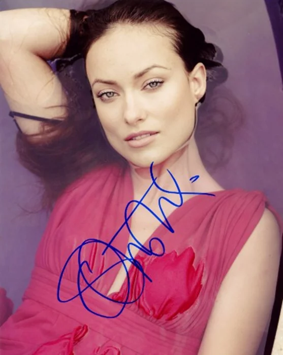 Olivia Wilde autograph