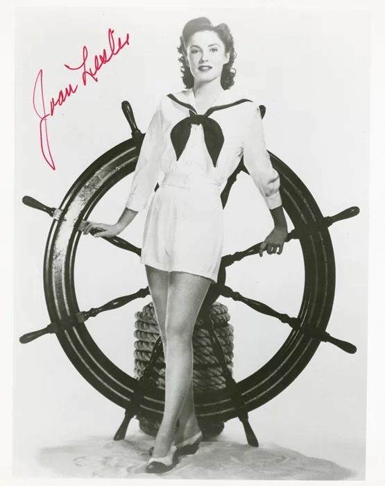 Joan Leslie autograph