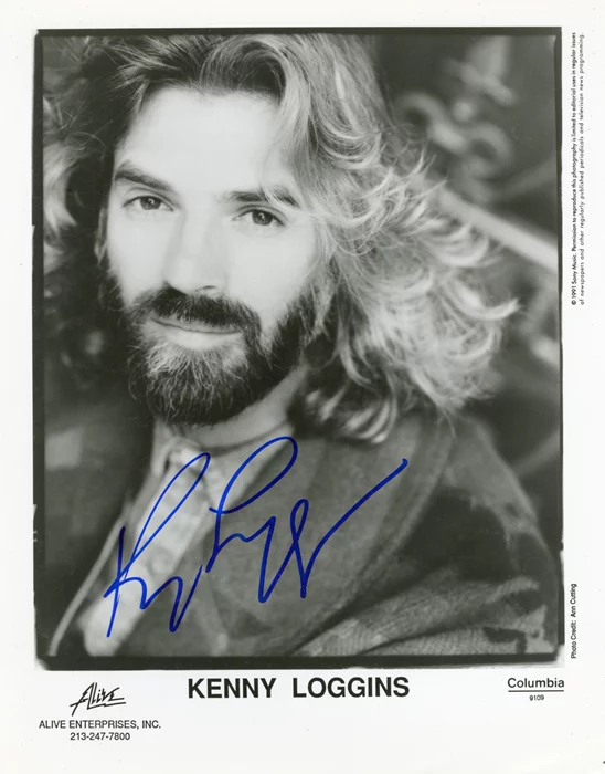 Kenny Loggins autograph