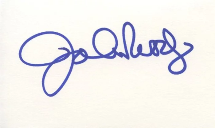 Jo Anne Worley autograph