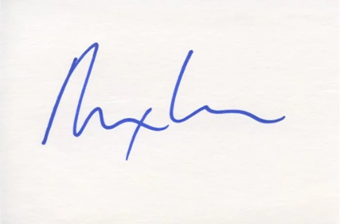 Rex Lee autograph