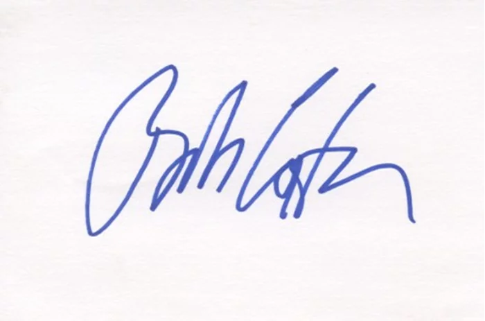 Bob Costas autograph