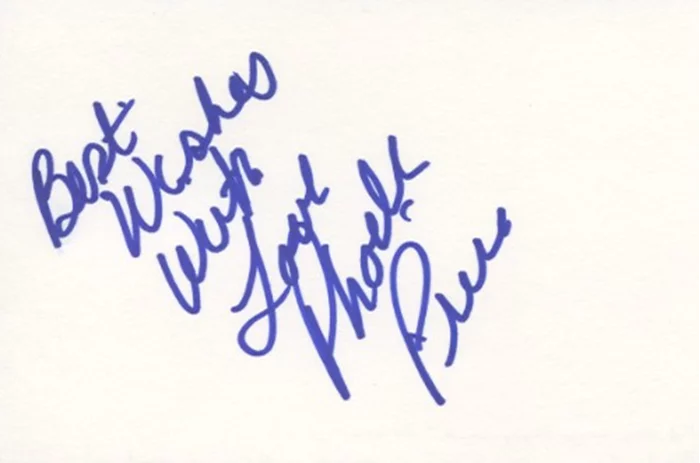 Phoebe Price autograph