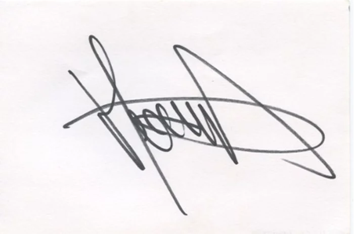 Michael Damien autograph
