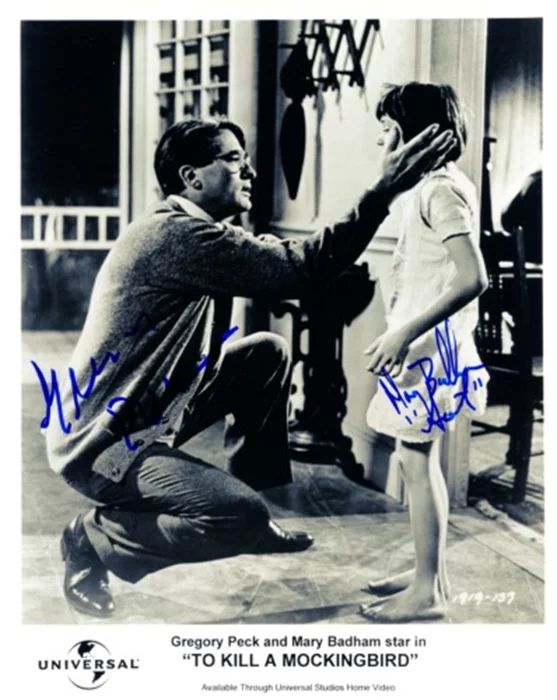 To Kill A Mockingbird autograph