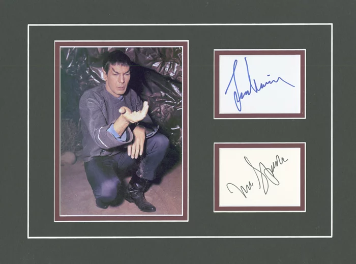 Leonard Nimoy autograph