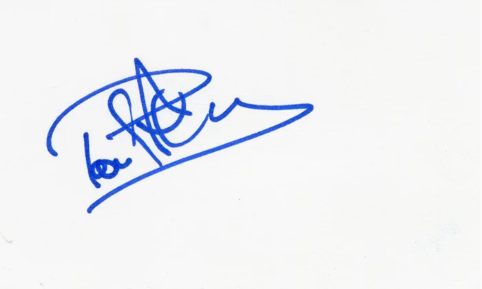 Paul Newman autograph