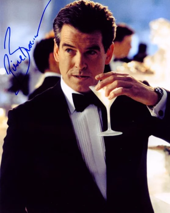 Pierce Brosnan autograph