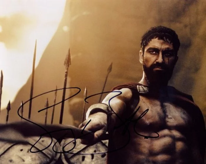 Gerard Butler autograph