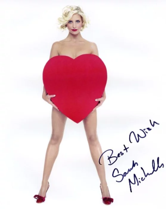 Sarah Michelle Gellar autograph