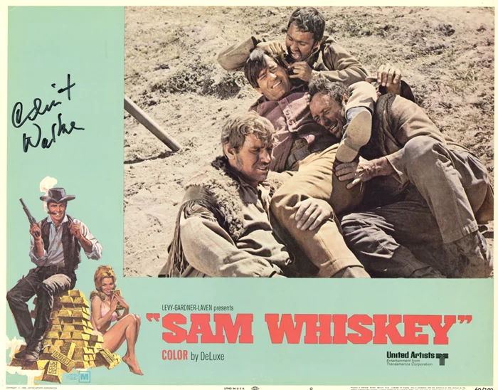 Clint Walker autograph
