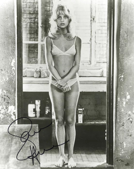 Goldie Hawn autograph