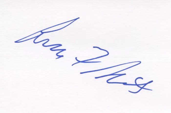 Larry Flynt autograph
