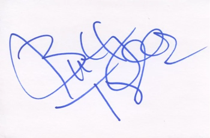 Buffy Tyler autograph