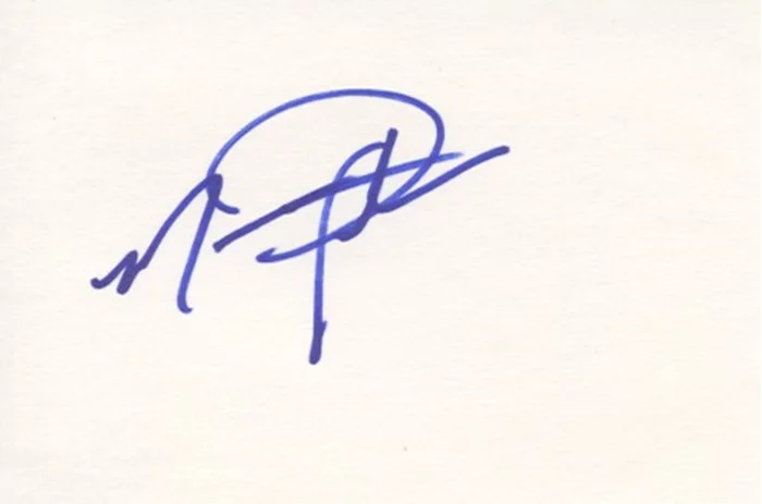 Marne Patterson autograph