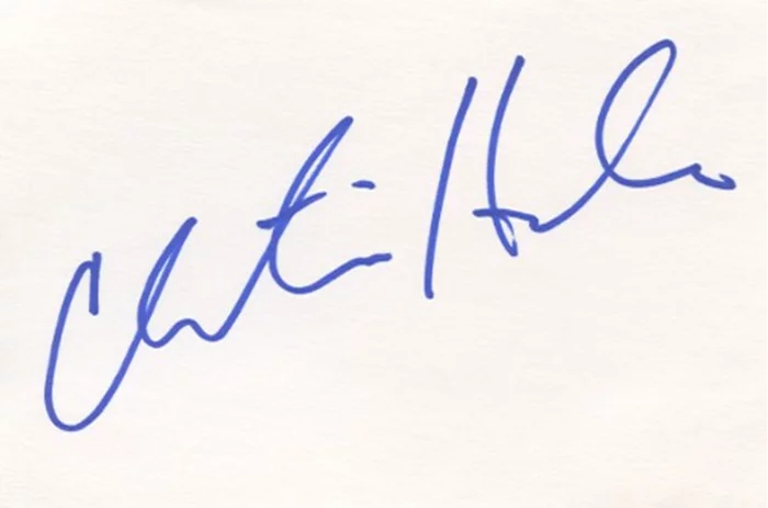 Christina Hendricks autograph