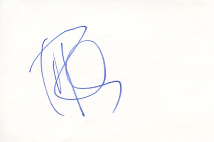 Christopher Rich autograph