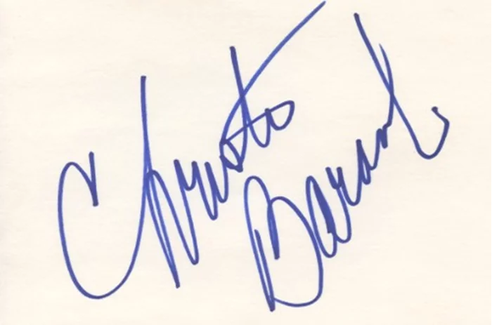 Christine Baranski autograph