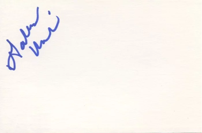 Nancy Wilson autograph