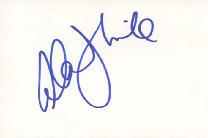 Alan Thicke autograph