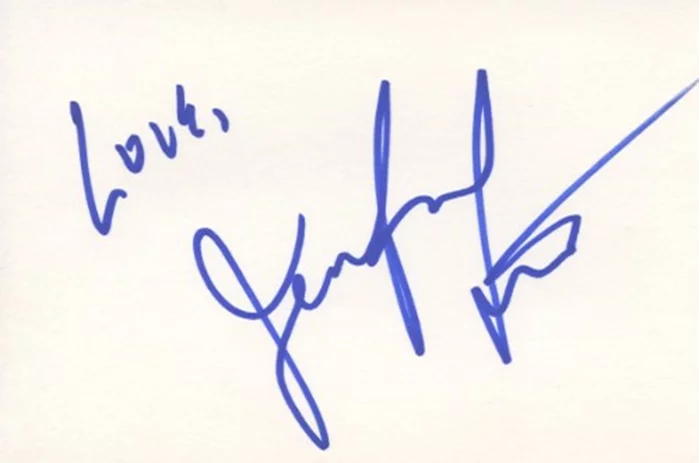 Jennifer Lewis autograph