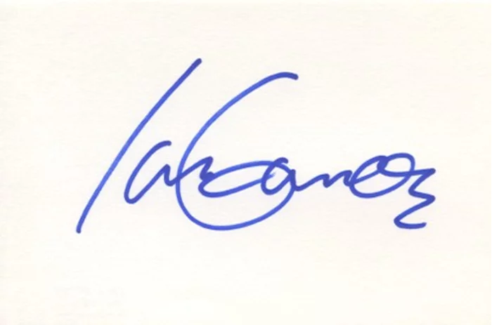 Ian Gomez autograph