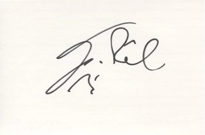 Theodore Bikel autograph