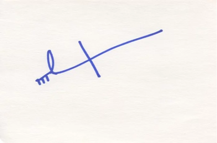 Michael Wincott autograph
