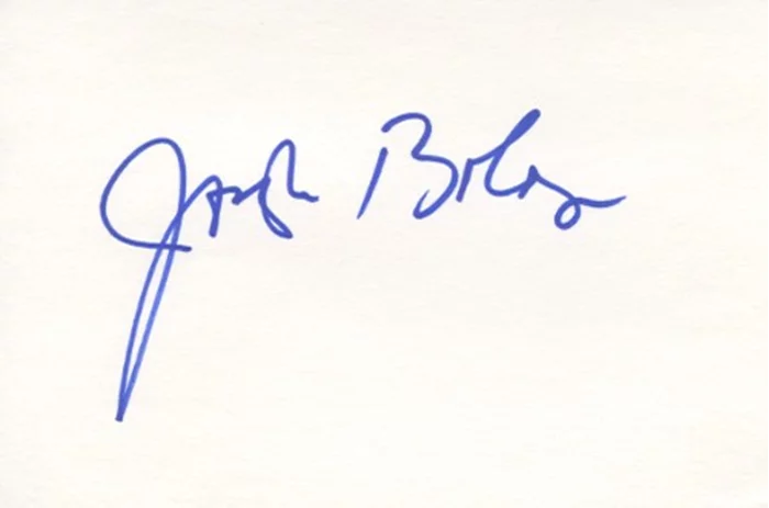 Joseph Bologna autograph