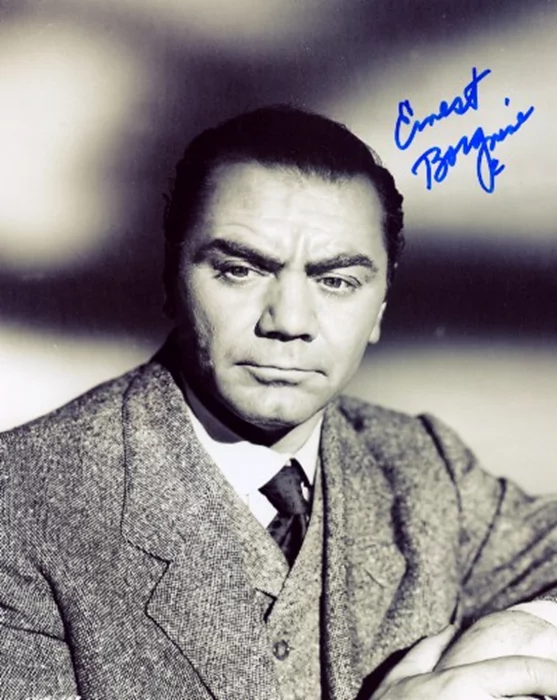 Ernest Borgnine autograph
