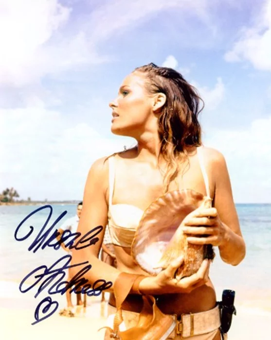Ursula Andress autograph