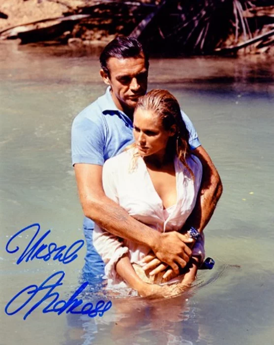 Ursula Andress autograph