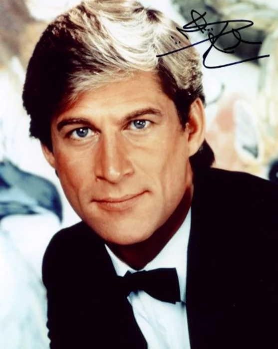 Simon MacCorkindale autograph