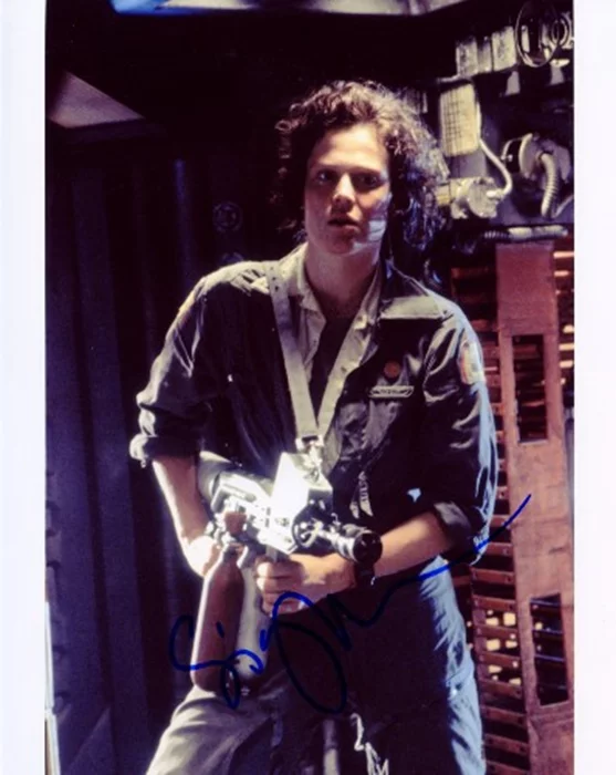 Sigourney Weaver autograph
