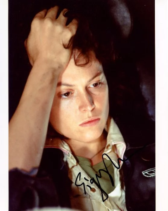 Sigourney Weaver autograph