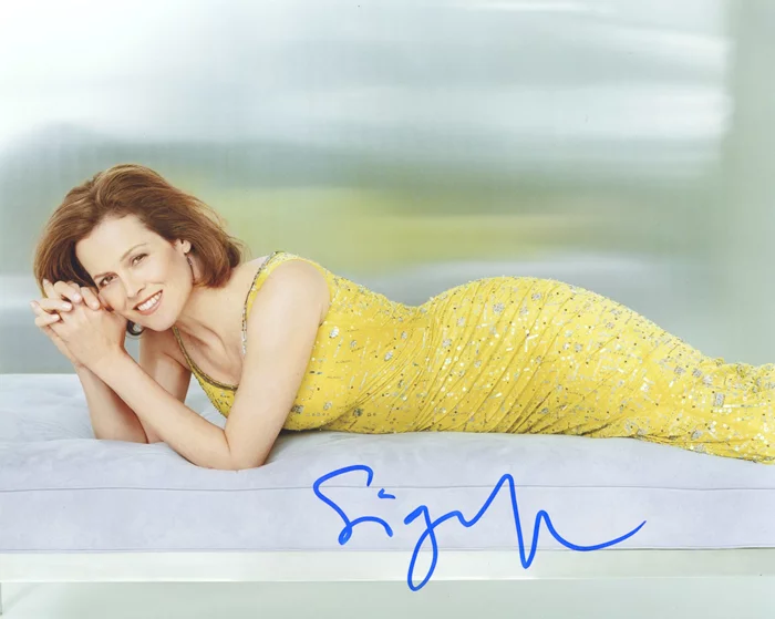 Sigourney Weaver autograph