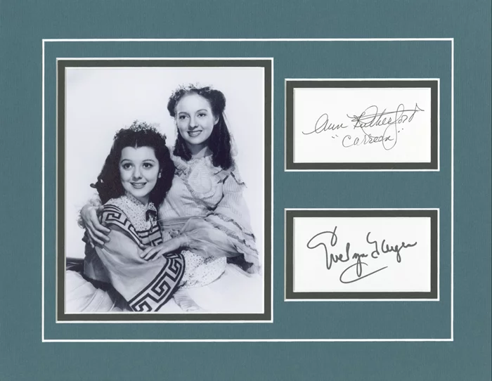 Gone With The Wind autograph