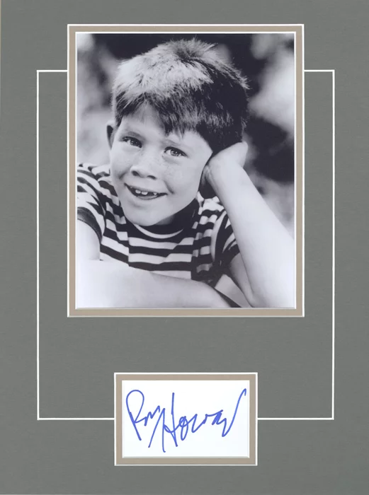 Ron Howard autograph