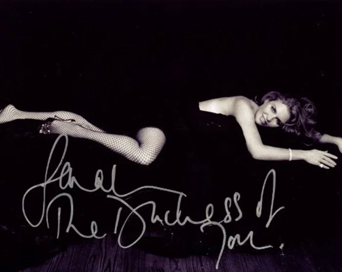Sarah Ferguson autograph