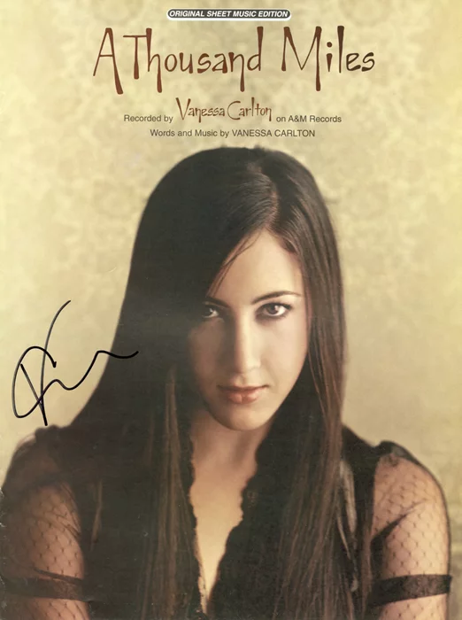 Vanessa Carlton autograph