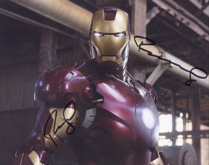 Robert Downey Jr. autograph