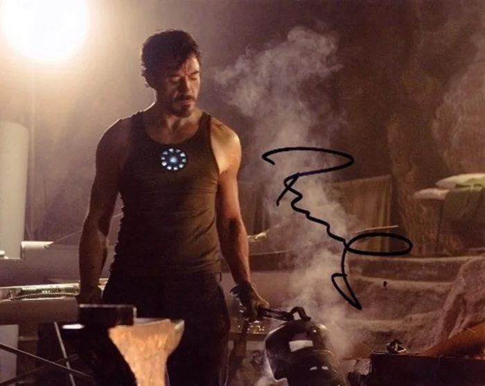Robert Downey Jr. autograph