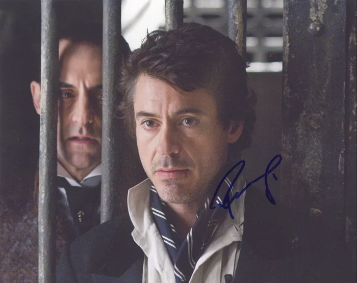 Robert Downey Jr. autograph