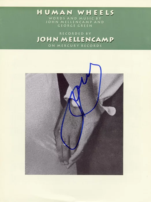 John Cougar Mellencamp autograph