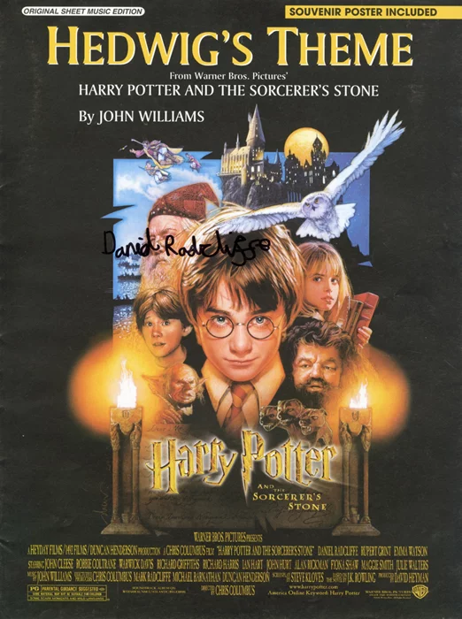 Daniel Radcliffe autograph