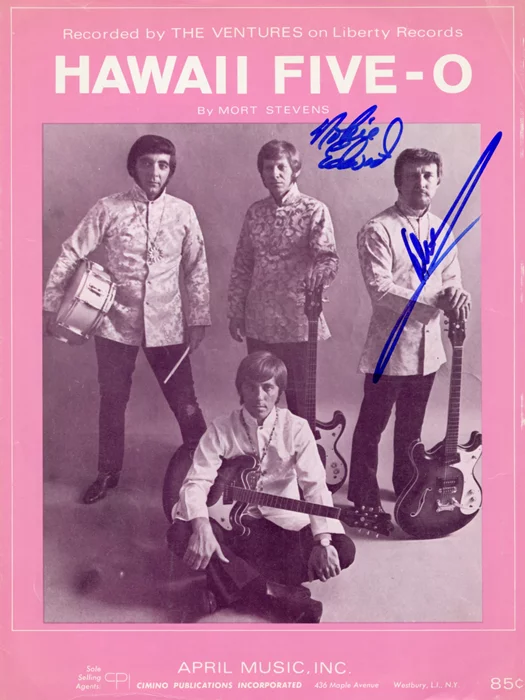 The Ventures autograph